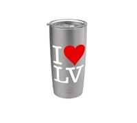 AMO CORAZÓN LAS VEGAS NEVADA LV Vaso térmico de acero inoxidable de doble pared