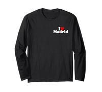 AMO CORAZÓN MADRID ESPAÑA Manga Larga