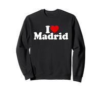 Amo CORAZÓN Madrid ESPAÑA Sudadera