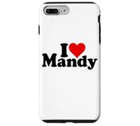 Amo CORAZÓN Mandy Amanda Carcasa para iPhone 7 Plus/8 Plus