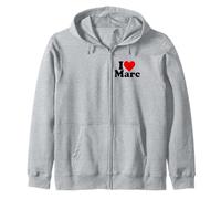 Amo CORAZÓN Marc Marcus Sudadera con Capucha