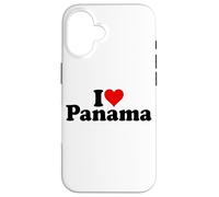 AMO CORAZÓN PANAMÁ Carcasa para iPhone 16