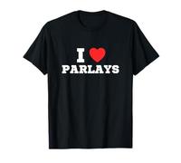 Amo Corazón Parlays Apuestas Deportivas Divertido Gen Z Frat Meme Camiseta