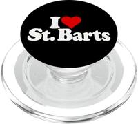 Amo CORAZÓN San Barts Saint Barth Saint Barthelemy PopSockets PopGrip para MagSafe