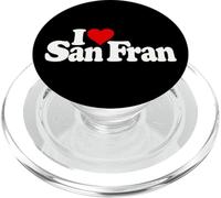 Amo CORAZÓN San Fran SF San Francisco Frisco PopSockets PopGrip para MagSafe