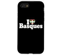 Amo CORAZÓN Vasco PAÍS Vasco Carcasa para iPhone SE (2020) / 7/8