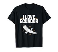Amo Ecuador Cultura Montañas Cóndor Camiseta
