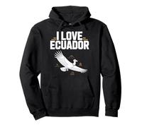 Amo Ecuador Cultura Montañas Cóndor Sudadera con Capucha