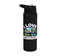 Amo el cóndor andino Ecuador Stainless Steel Insulated Water Bottle