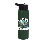 Amo el cóndor andino Ecuador Stainless Steel Insulated Water Bottle