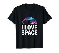 Amo el Espacio Sueños celestiales Aventura Cósmica Camiseta