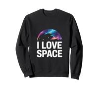 Amo el Espacio Sueños celestiales Aventura Cósmica Sudadera