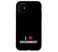 Amo el Gobierno - Corazón Estado Federal Política Local Carcasa para iPhone 11