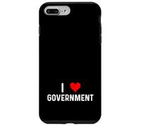 Amo el Gobierno - Corazón Estado Federal Política Local Carcasa para iPhone 7 Plus/8 Plus