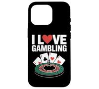 Amo el Juego de Casino Poker Ruleta Tarjetas Fan Carcasa para iPhone 16 Pro