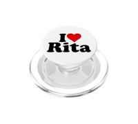 Amo EL Nombre DE CORAZÓN Rita Margarita EN UNA tee PopSockets PopGrip para MagSafe