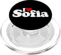 AMO EL NOMBRE DE CORAZÓN SOFÍA EN UNA TEE PopSockets PopGrip para MagSafe