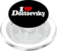 Amo EL Nombre DE Dostoevsky del CORAZÓN EN UNA tee PopSockets PopGrip para MagSafe