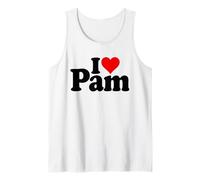 AMO EL NOMBRE DE PAMELA DE CORAZÓN EN UNA TEE Camiseta sin Mangas