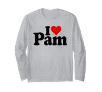 Amo EL Nombre DE Pamela DE CORAZÓN EN UNA tee Manga Larga