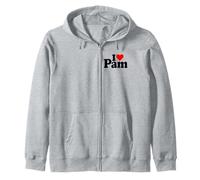 AMO EL NOMBRE DE PAMELA DE CORAZÓN EN UNA TEE Sudadera con Capucha