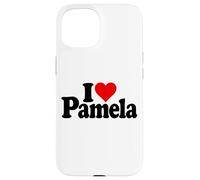 AMO EL NOMBRE DE PAMELA DEL CORAZÓN EN UNA TEE Carcasa para iPhone 15