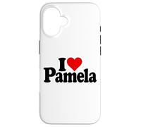 AMO EL NOMBRE DE PAMELA DEL CORAZÓN EN UNA TEE Carcasa para iPhone 16