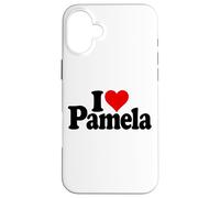 AMO EL NOMBRE DE PAMELA DEL CORAZÓN EN UNA TEE Carcasa para iPhone 16 Plus