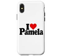 AMO EL NOMBRE DE PAMELA DEL CORAZÓN EN UNA TEE Carcasa para iPhone X/XS