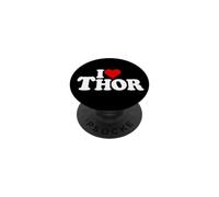 Amo EL Nombre DE Thor del CORAZÓN EN UNA tee PopSockets PopGrip Adhesivo