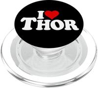 Amo EL Nombre DE Thor del CORAZÓN EN UNA tee PopSockets PopGrip para MagSafe