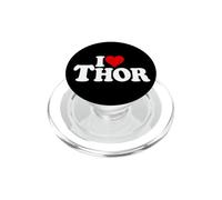 Amo EL Nombre DE Thor del CORAZÓN EN UNA tee PopSockets PopGrip para MagSafe