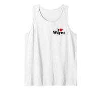 AMO EL NOMBRE DE WAYNE DEL CORAZÓN EN UNA TEE Camiseta sin Mangas