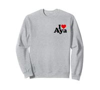 AMO EL NOMBRE DEL CORAZÓN AYA EN UNA TEE Sudadera