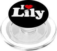 Amo EL Nombre del LÍRIO del CORAZÓN EN UNA PopSockets PopGrip para MagSafe
