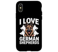 Amo el orgullo de lealtad de los pastores alemanes Carcasa para iPhone X/XS