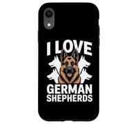 Amo el orgullo de lealtad de los pastores alemanes Carcasa para iPhone XR
