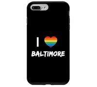 Amo el orgullo gay de Baltimore LBGT Carcasa para iPhone 7 Plus/8 Plus