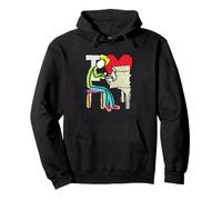 Amo el Piano Sudadera con Capucha