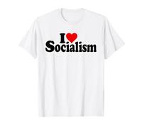 Amo EL Socialismo DE CORAZÓN SOCIALISTAS Camiseta