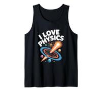 Amo el universo entusiasta de la física Camiseta sin Mangas
