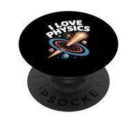 Amo el universo entusiasta de la física PopSockets PopGrip Adhesivo