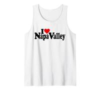 Amo EL Valle DE NAPA del CORAZÓN Camiseta sin Mangas