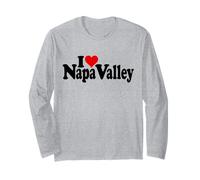 Amo EL Valle DE NAPA del CORAZÓN Manga Larga
