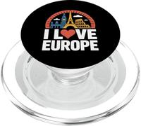 Amo Europa Aventura Iconos Monumentos PopSockets PopGrip para MagSafe