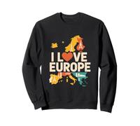 Amo Europa Aventura Wanderlust Sudadera