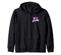 Amo Fort Smith Arkansas Sudadera con Capucha