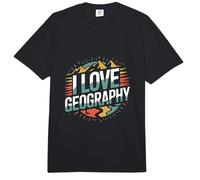 Amo Geografía Tierra Aventura Montañas Comfort Colors Adult Heavyweight T-Shirt