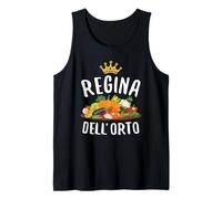 Amo Giardinaggio Frase Divertente Orto Regina DELL’Orto Camiseta sin Mangas
