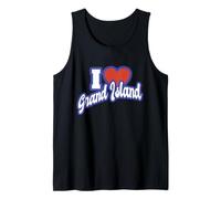 Amo Grand Island Nebraska Camiseta sin Mangas